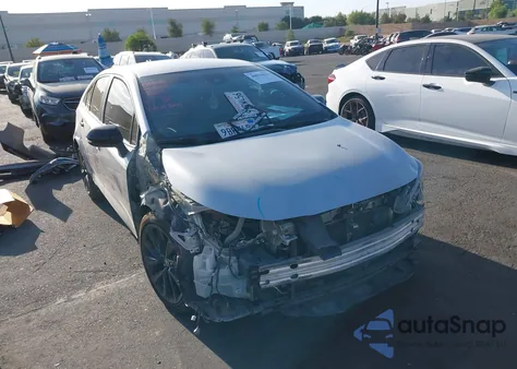 2021 Toyota Corolla Se Nightshade Edition from USA, damaged, VIN 5YFS4MCE8MP072376